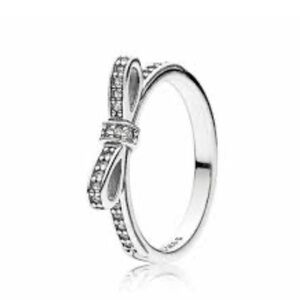 Pandora Ring Sparkling Bow 190906CZ (US size 7)